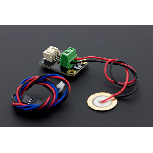 Gravity 피에조 진동 감지 센서 / Gravity: Digital Piezo Disk Vibration Sensor